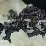 Hematite with Prehnite