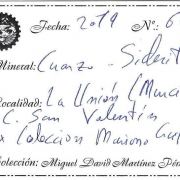 Quartz (variety amethyst) with Siderite