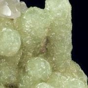 Prehnite Cast After Anhydrite With Calcite