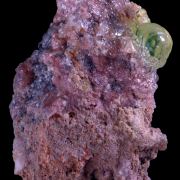 Opal var. hyalite CRAZY FLUORESCENCE