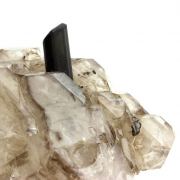 Quartz + Tourmaline.