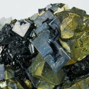 Chalcopyrite with Galena and Sphalerite