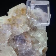 Fluorite with Calcite