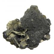Siderite with Pyrite (replacing Siderite) and Stannite