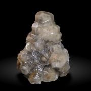 Calcite with iron oxides inclusions