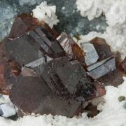 Sphalerite with Calcite, Quartz and Galena