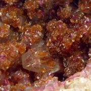 Roselite-beta, calcite