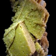 Siderite pseudo after. dolomite