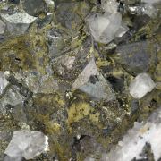 Tetrahedrite with Chalcopyrite and Quartz