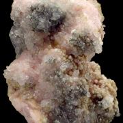 Rhodochrosite, quartz, boulangerite
