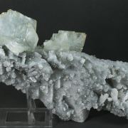 Baryte with Quartz, Pyrite and Galena