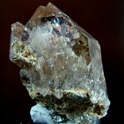 Hematite with Rutile on Quartz var. Smoky Quartz