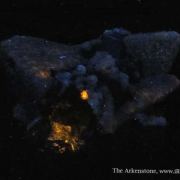 Smithsonite on Tennantite and Galena