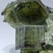 Fluorapatite with Pyrite and Siderite
