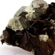 Siderite, Pyrite, Quartz.