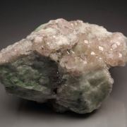 gem pink GARNET var. GROSSULAR, DIOPSIDE