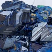 Azurite with Malachite