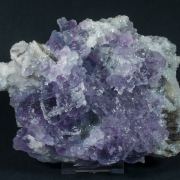 Fluorite with Quartz