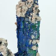 Azurite with Malachite and Cerussite
