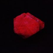 Corundum (var: Ruby) (Doubly-terminated floater)