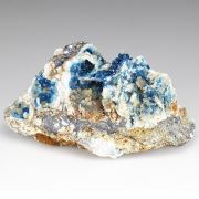 Veszelyite with Hemimorphite