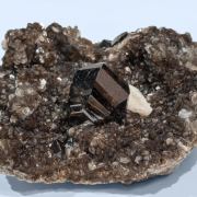 Cassiterite with Feldspar and Muscovite