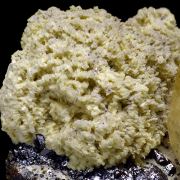 Calcite, baryte, sphalerite