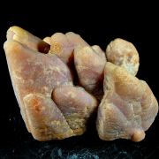 Smithsonite perimorph on Calcite