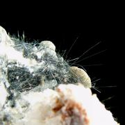 Boulangerite with Siderite and Quartz