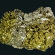 Chalcopyrite with Pyrite (variety bravoite)