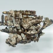 Silver with Calcite