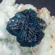 Veszelyite with Hemimorphite