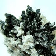 Stibnite, Berthierite, Calcite