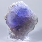 Fluorite with Calcite