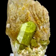 Apatite, feldspar