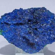 Azurite with Malachite
