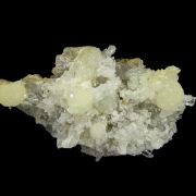 Wavellite with Quartz