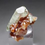 gem GARNET var. HESSONITE, DIOPSIDE