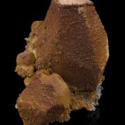 Siderite, Sphalerite cast after Calcite