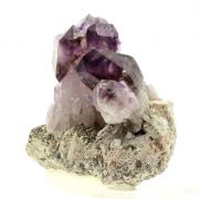 Quartz Amethyst + Orthoclase.