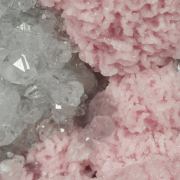 Rhodochrosite with Quartz and Sphalerite