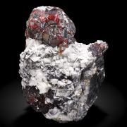 Sphalerite with Dolomite and Siderite
