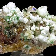 Magnesite, malachite, dolomite, gypsum