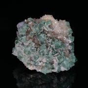 FLUORITE and GALENA on QUARTZ - Rogerley Mine, England