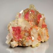 gemmy RHODOCHROSITE, QUARTZ