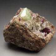 gemmy RHODIZITE, TOURMALINE var. RUBELLITE