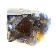 Blue and yellow fluorite.