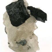 Babingtonite on Calcite