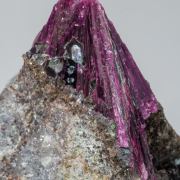 Erythrite with Phlogopite and Quartz