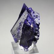 bi-terminated AZURITE twinned